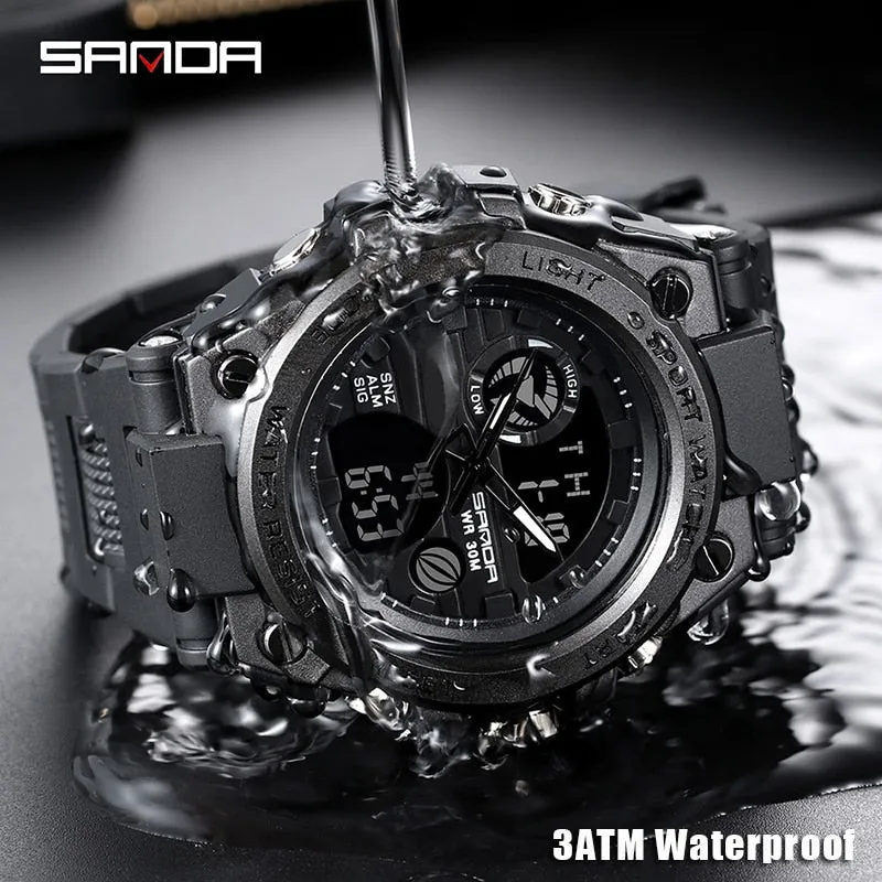 739 Sports Men's Watches Top Brand Luxury Military Quartz