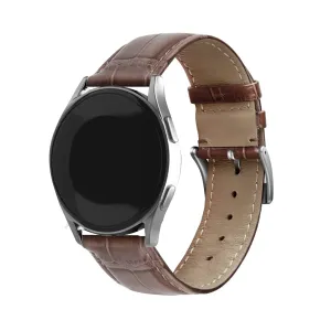 Amazfit GTR 3 (Pro) Leather Strap Crocodile Grain (Brown)