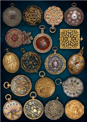 Antique Watches Puzzle (1000 pc puzzle)