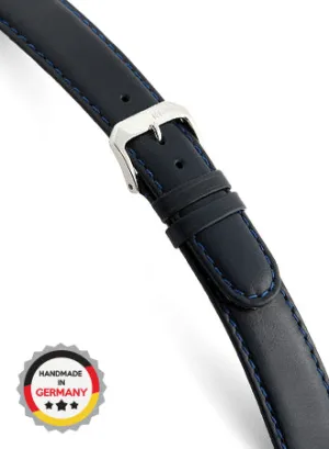 Arizona - Ocean Blue - Saddle Leather