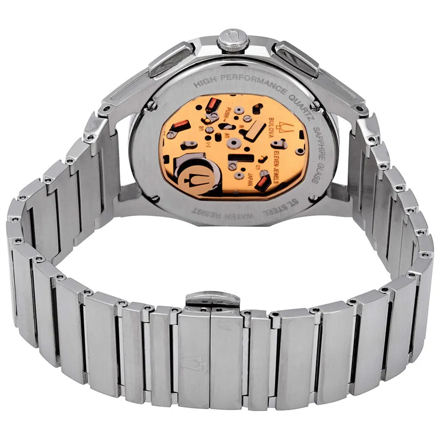 Bulova Curv Chronograph Quartz Blue Dial Men's Watch 96A205