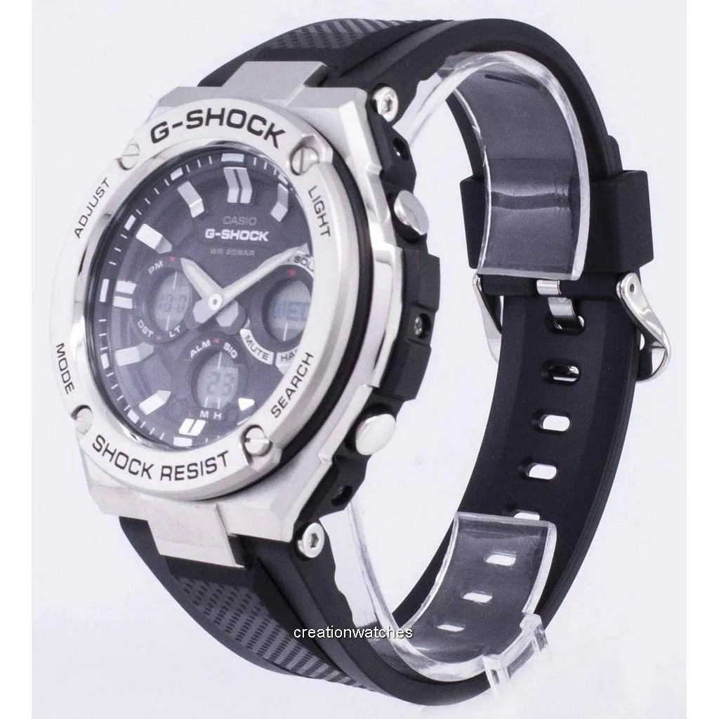 Casio G-Shock G-STEEL Analog-Digital World Time GST-S110-1A Men's Watch