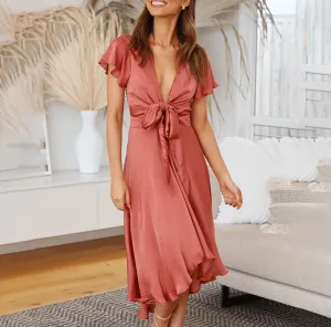 Celestina - Midi Dress - Elegant - High-Quality Modern Style - For Formal Occasions