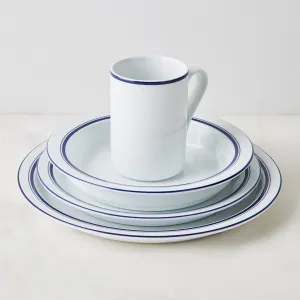 Christianshavn Blue Porcelain, 16-Piece Set