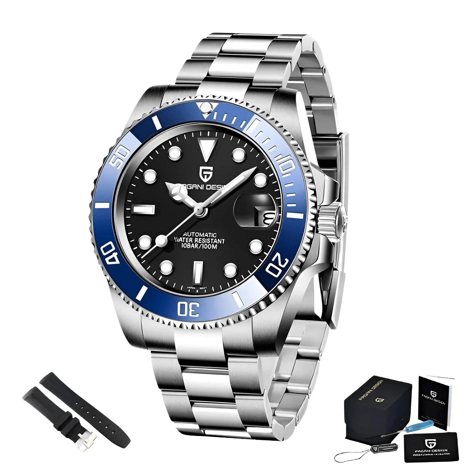 Designer Watches For Men - Identical To Rolex Submariner!