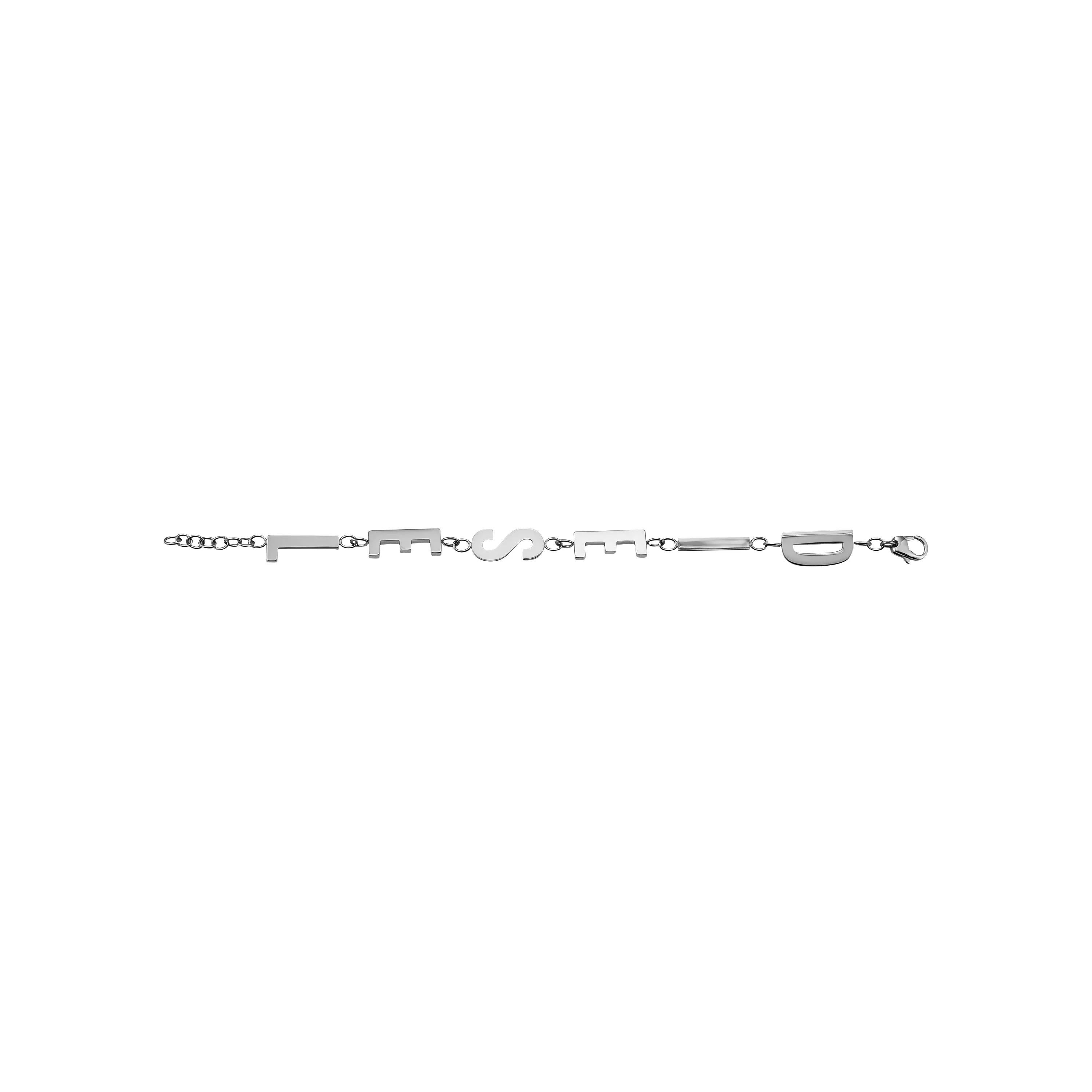 Diesel Steel Silver Bracelet DX1490040