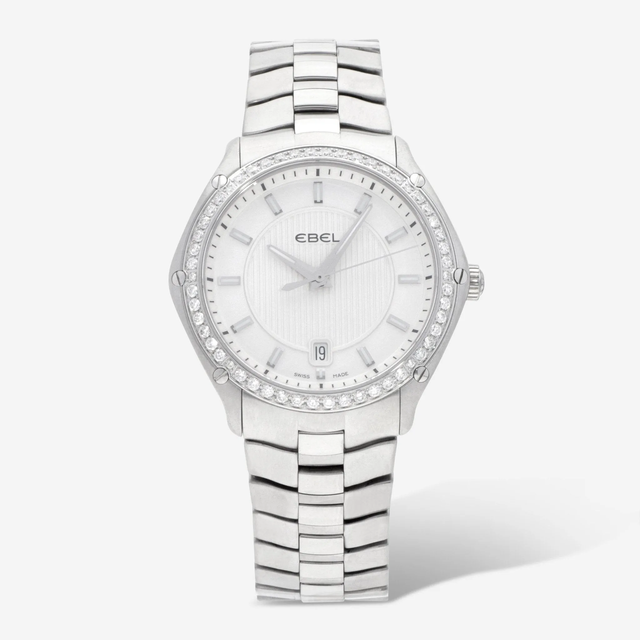 Ebel Classic Sport Stainless Steel Quartz Men's Watch 9955Q44/163450