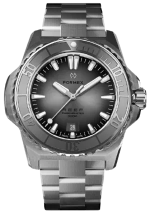 Formex REEF Automatic Chronometer 300m Silver Steel