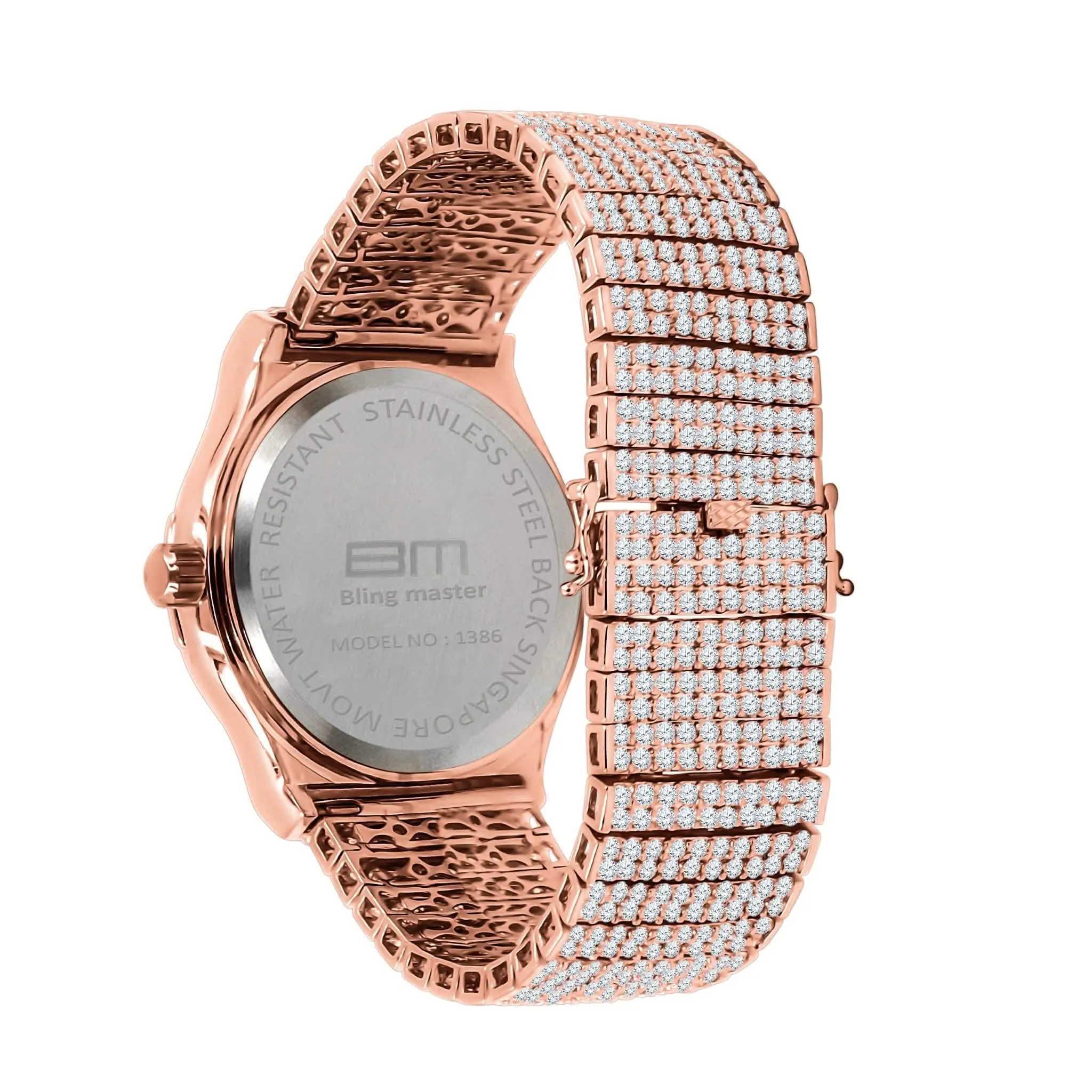 GALLANT Elegance Crystal Timepiece in Golden Finish | 51103346