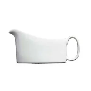Genware White Sauce Boat