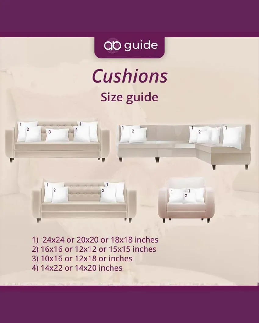 Gleaming Blended Silk Cushion Cover | 16 x 16 inches