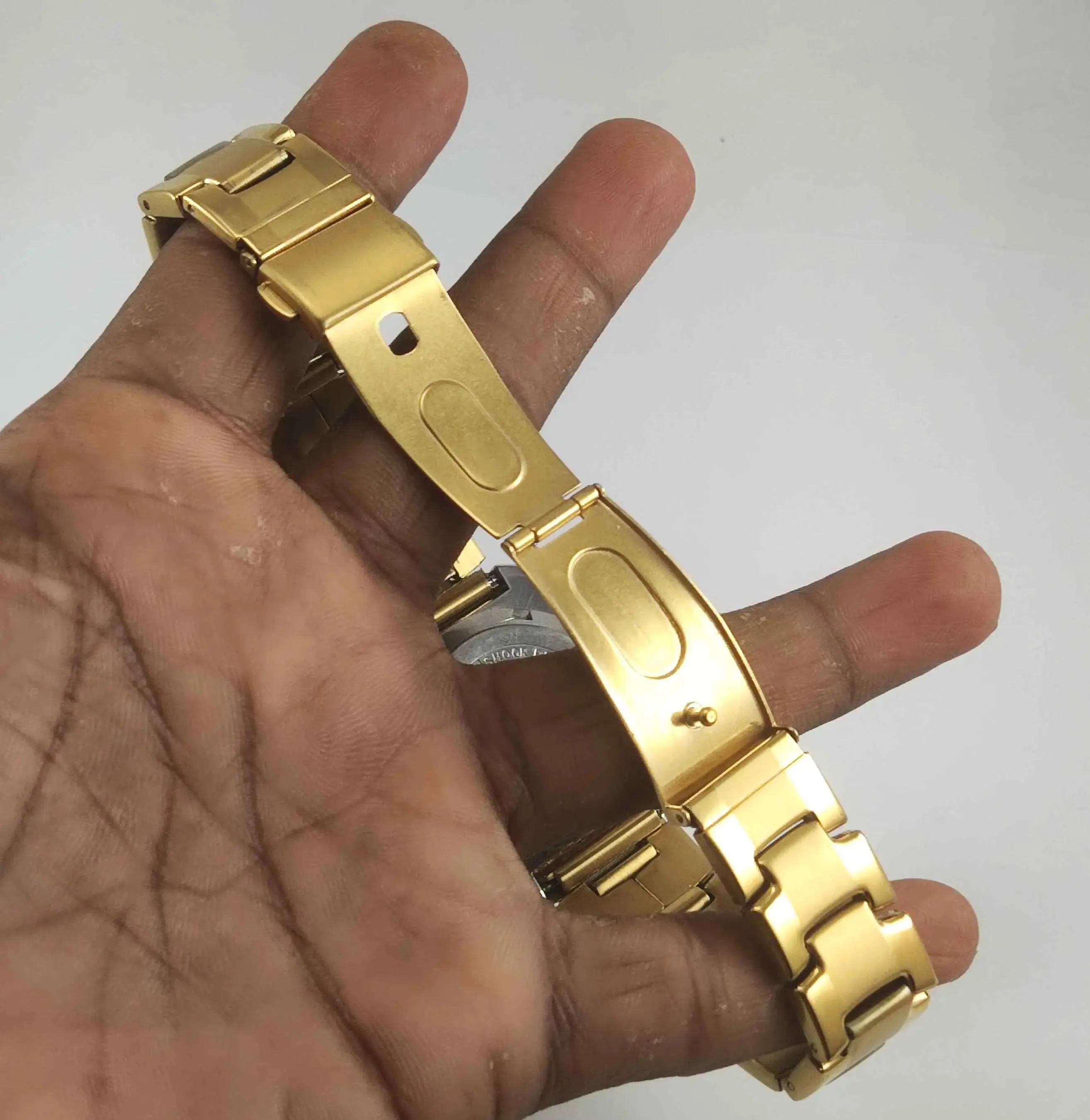 HMT Kanchan Golden Dial Golden case 21 Jewels Men's Watch 0231