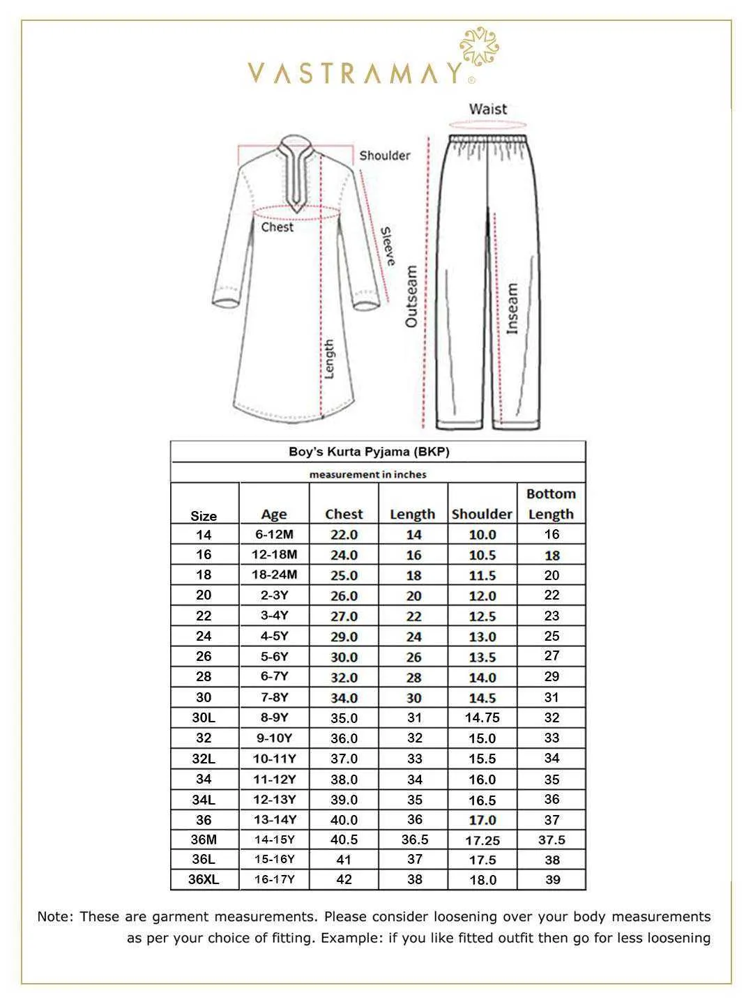 JBN Creation Boys' White Pure Cotton Kurta Pyjama Set
