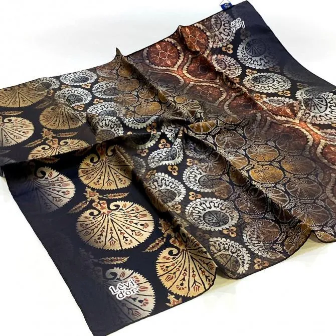 Levidor Moorish Turkish Silk Head Scarf