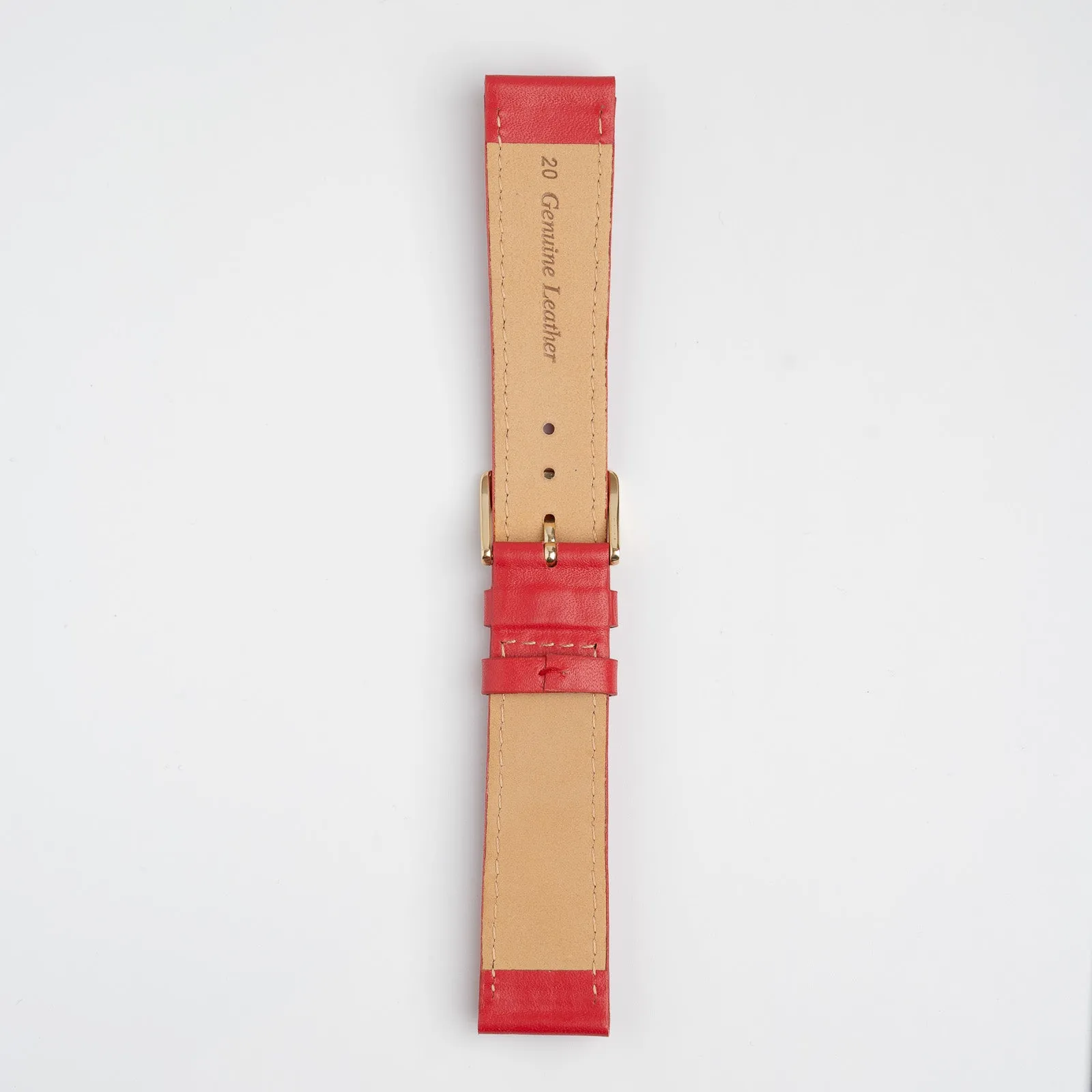 Mayfair Subtle Red Watch Strap