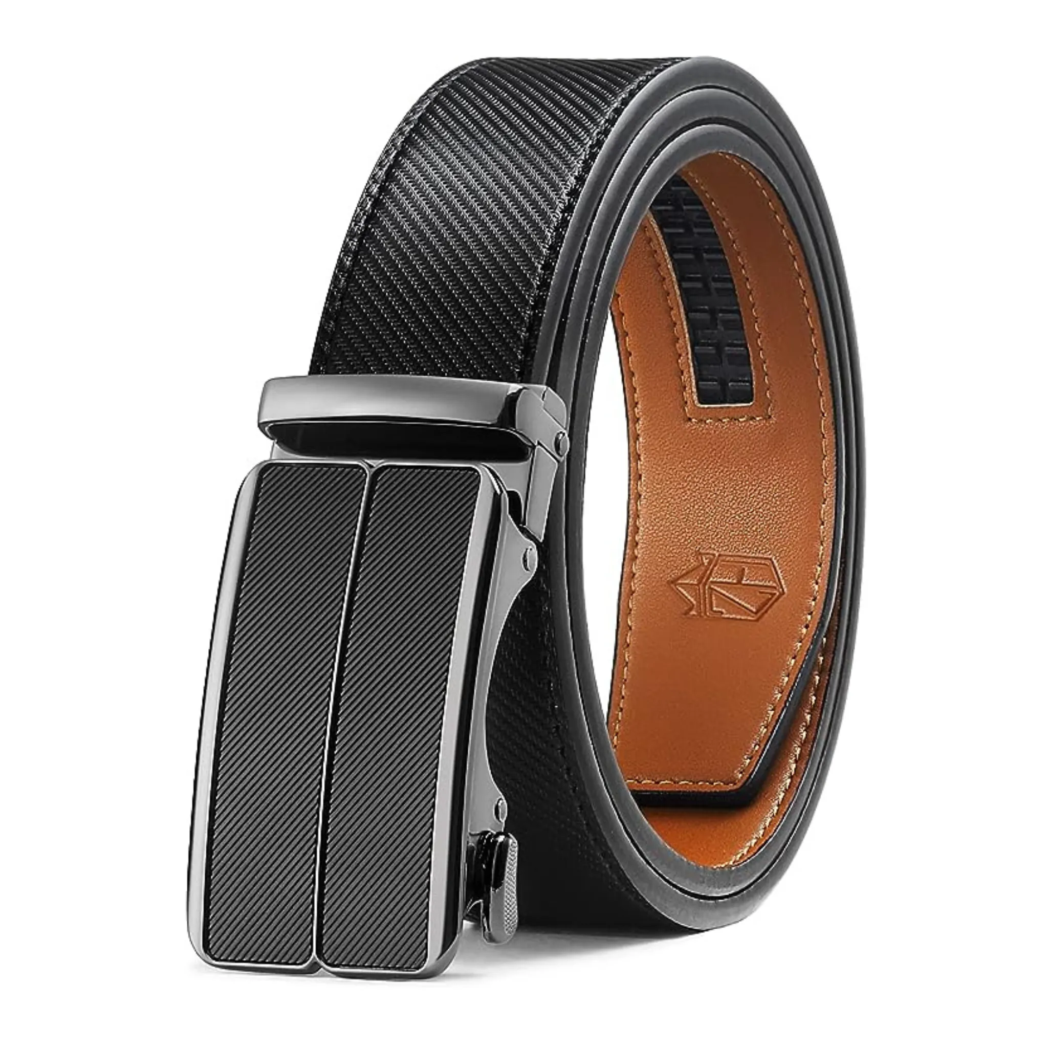 Men’s Adjustable Ratchet Dress Belts (6 Styles)