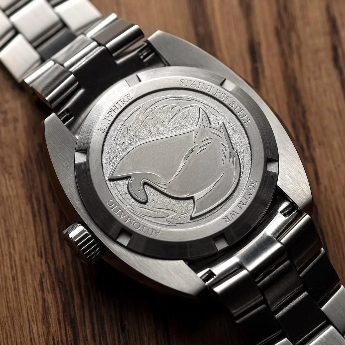 NTH DevilRay Automatic Dive Watch - No Date - Gunmetal Sunburst