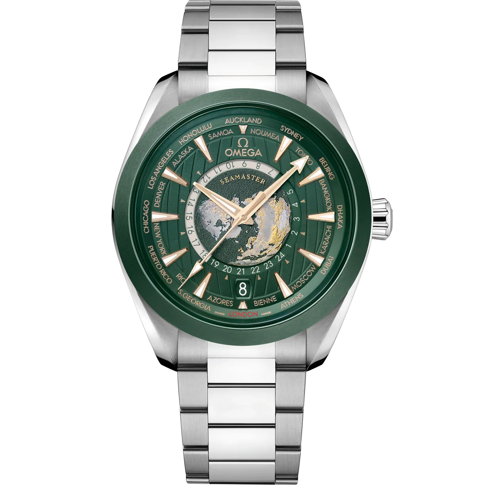 OMEGA-SEAMASTER
AQUA TERRA 150M
43 MM, STEEL ON STEEL 220.30.43.22.10.001