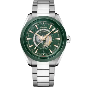 OMEGA-SEAMASTER
AQUA TERRA 150M
43 MM, STEEL ON STEEL 220.30.43.22.10.001