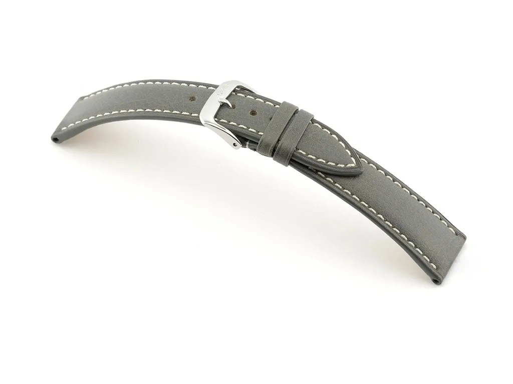Pensa - Stone Grey - Russian Leather