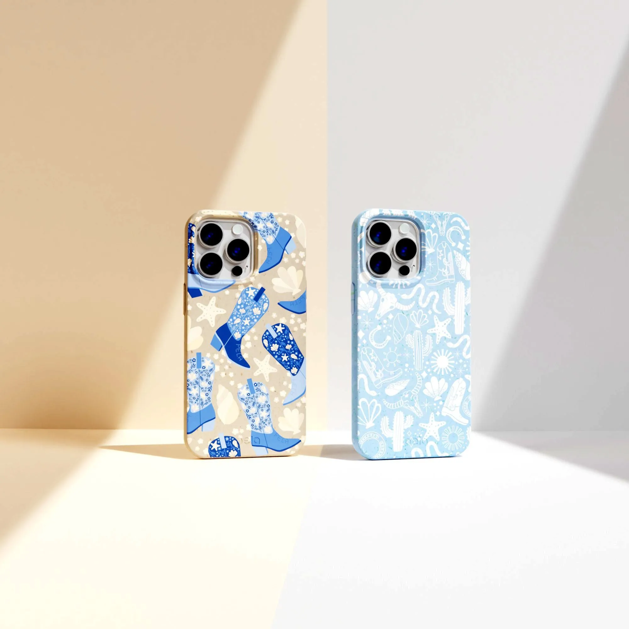 Powder Blue Coastal Rodeo iPhone 6/6s/7/8/SE Case