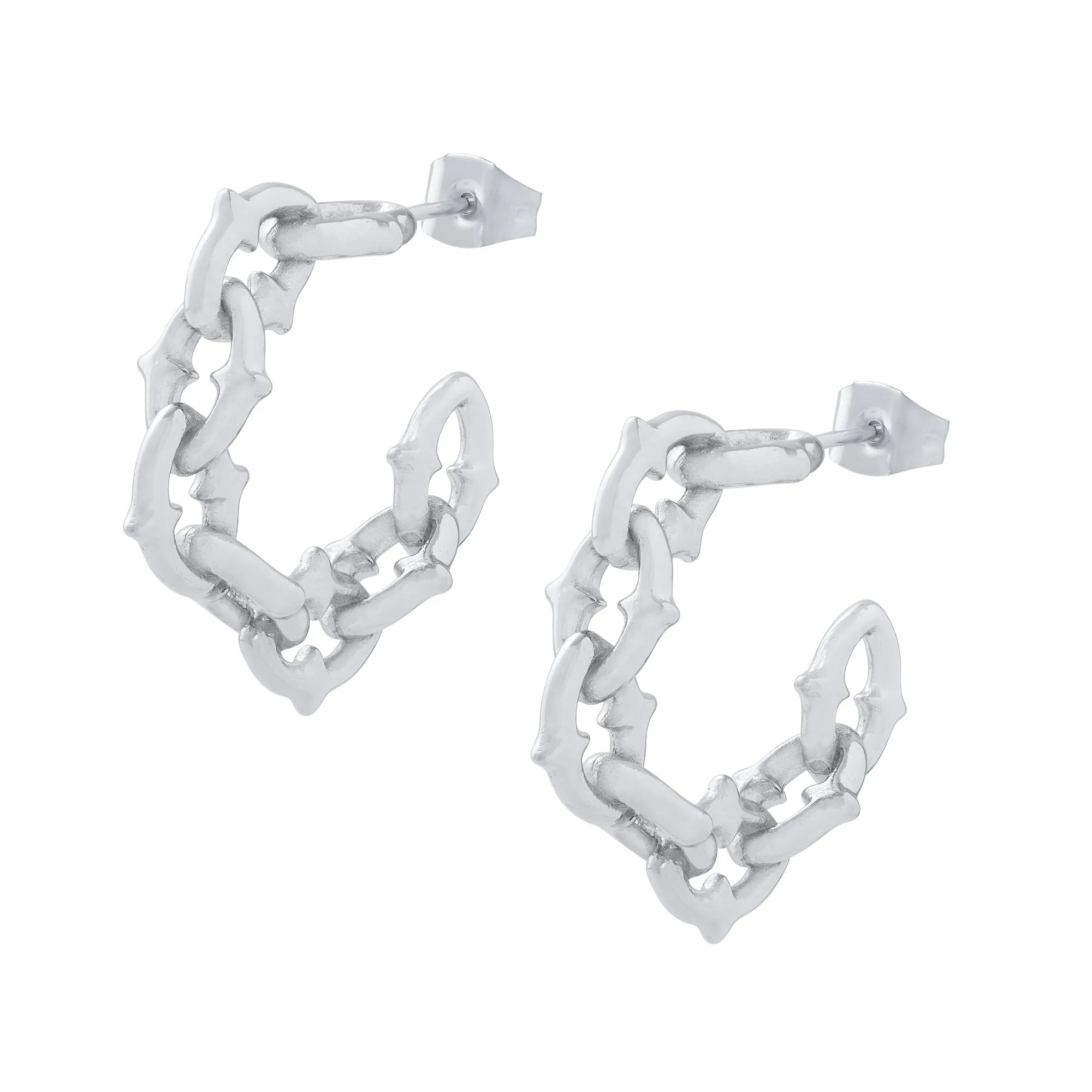 "The Cathedral" Hoop Earrings