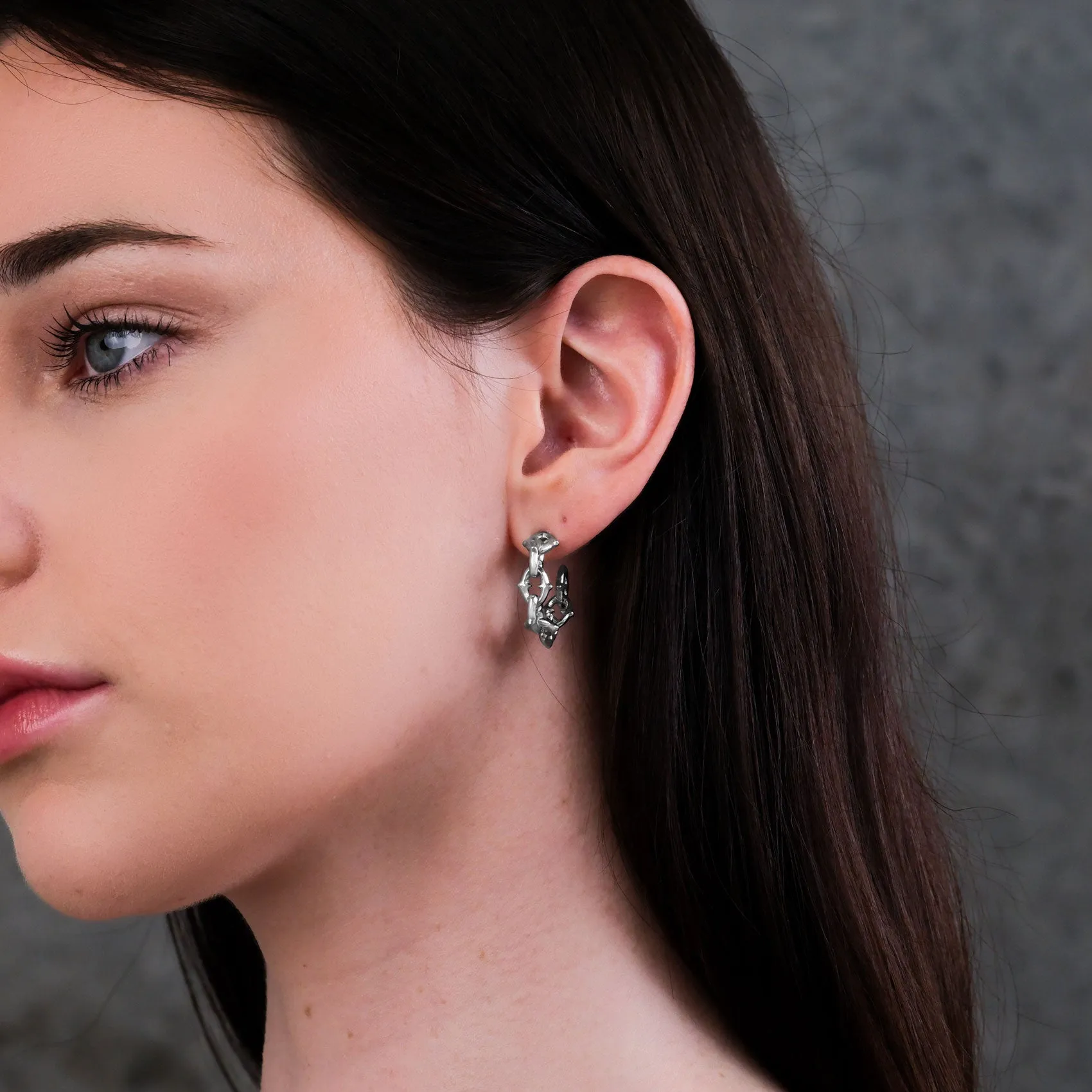 "The Cathedral" Hoop Earrings