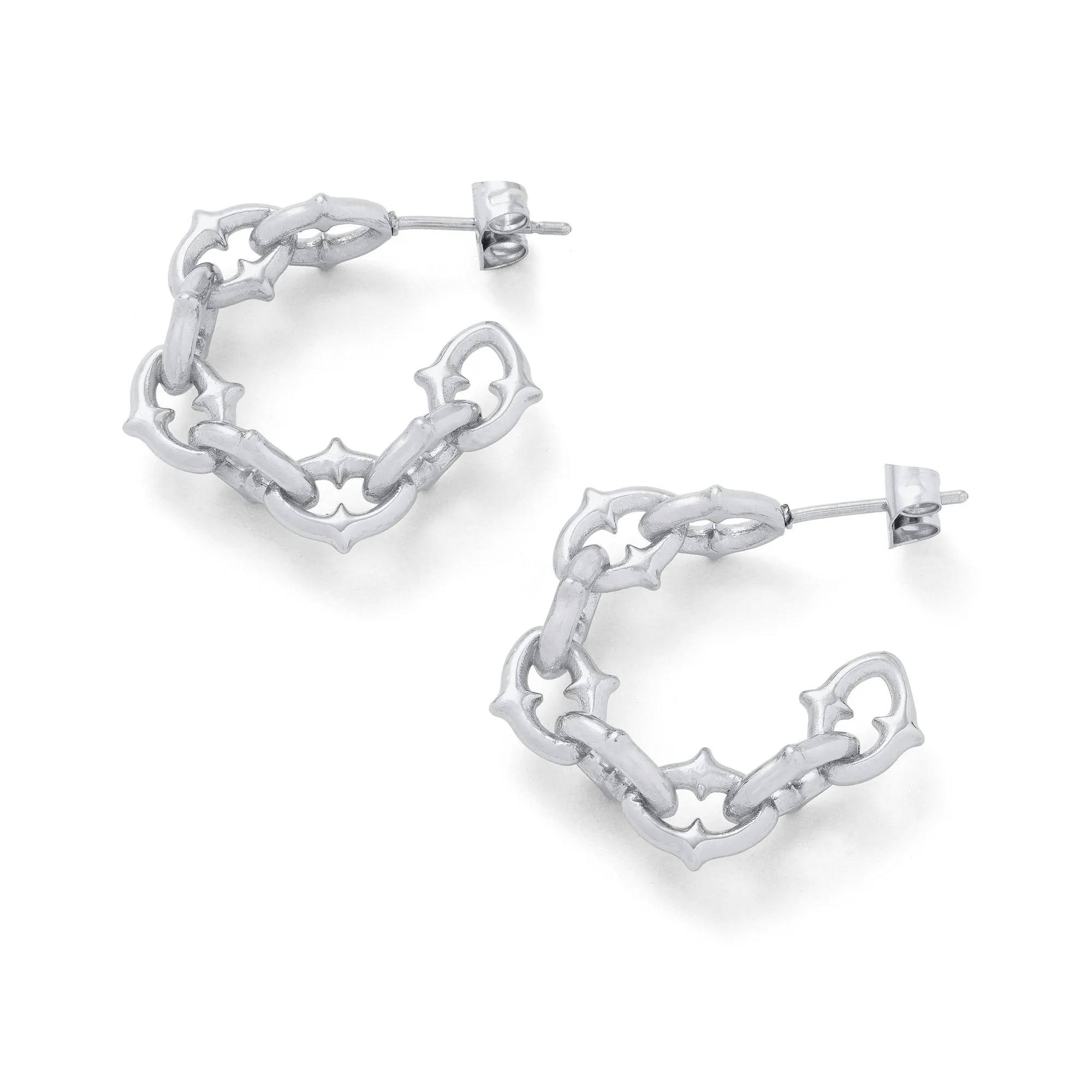 "The Cathedral" Hoop Earrings