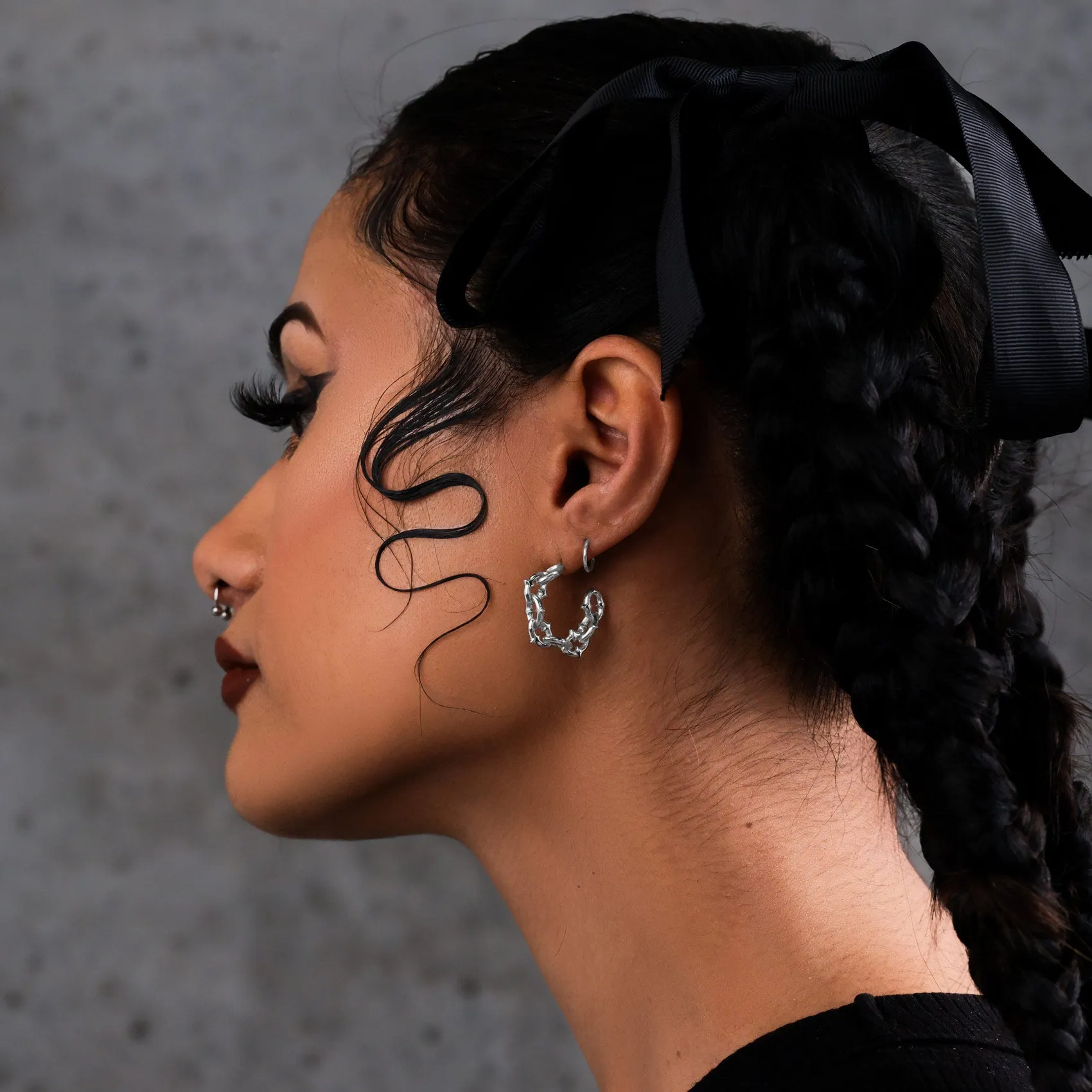 "The Cathedral" Hoop Earrings