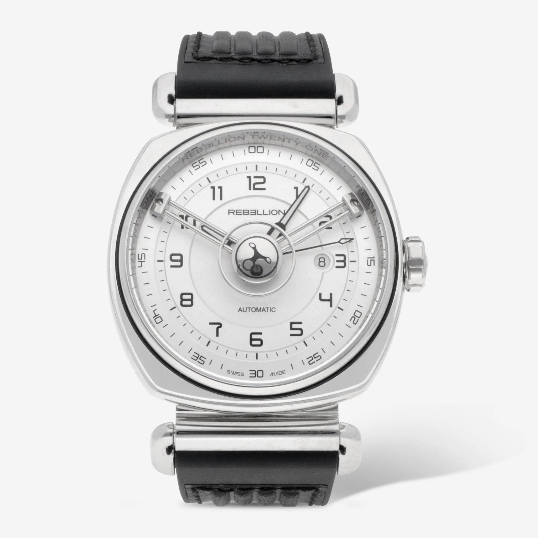 Rebellion Twenty-One Stainless Steel Automatic Men's Watch RB.21.3H.ST.T01