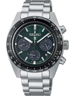 Seiko - Prospex Speedtimer Authentic Green Solar Chronograph - SSC933P - 787925