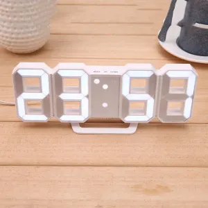 Sleek LED Timekeeper Desk Clock