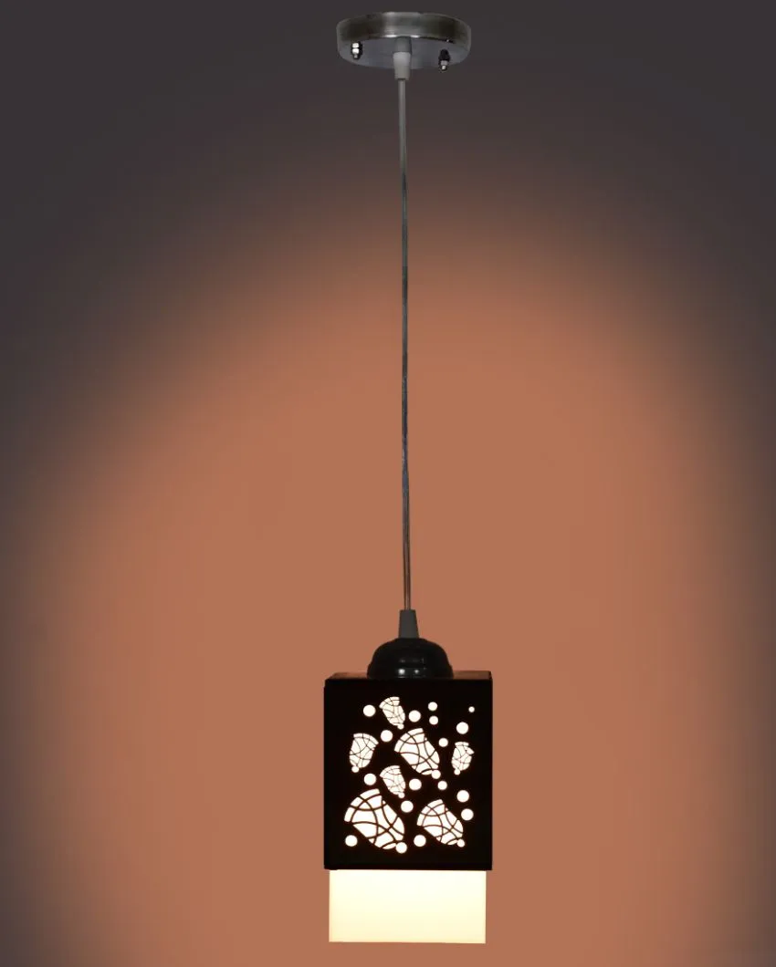 Sophisticated Look Wooden Style Creative Pendant Lamp | Set of 4 | 4 x 4 x 6 inches