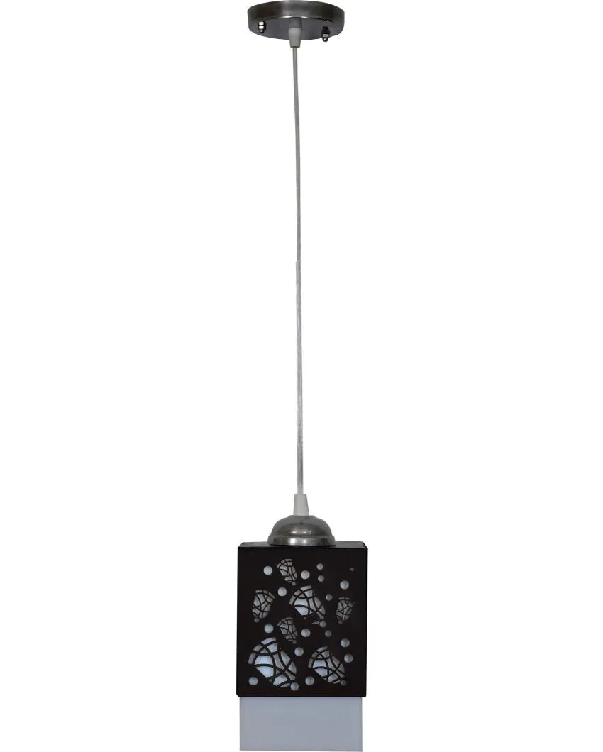 Sophisticated Look Wooden Style Creative Pendant Lamp | Set of 4 | 4 x 4 x 6 inches