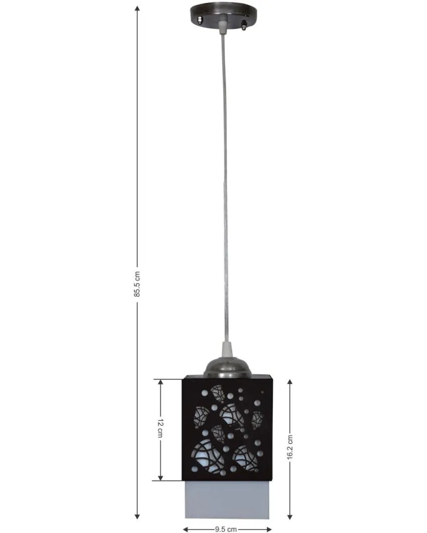 Sophisticated Look Wooden Style Creative Pendant Lamp | Set of 4 | 4 x 4 x 6 inches