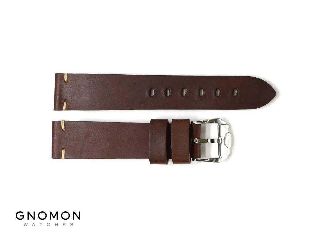 Squale Handmade Mocha Leather Strap - 20mm