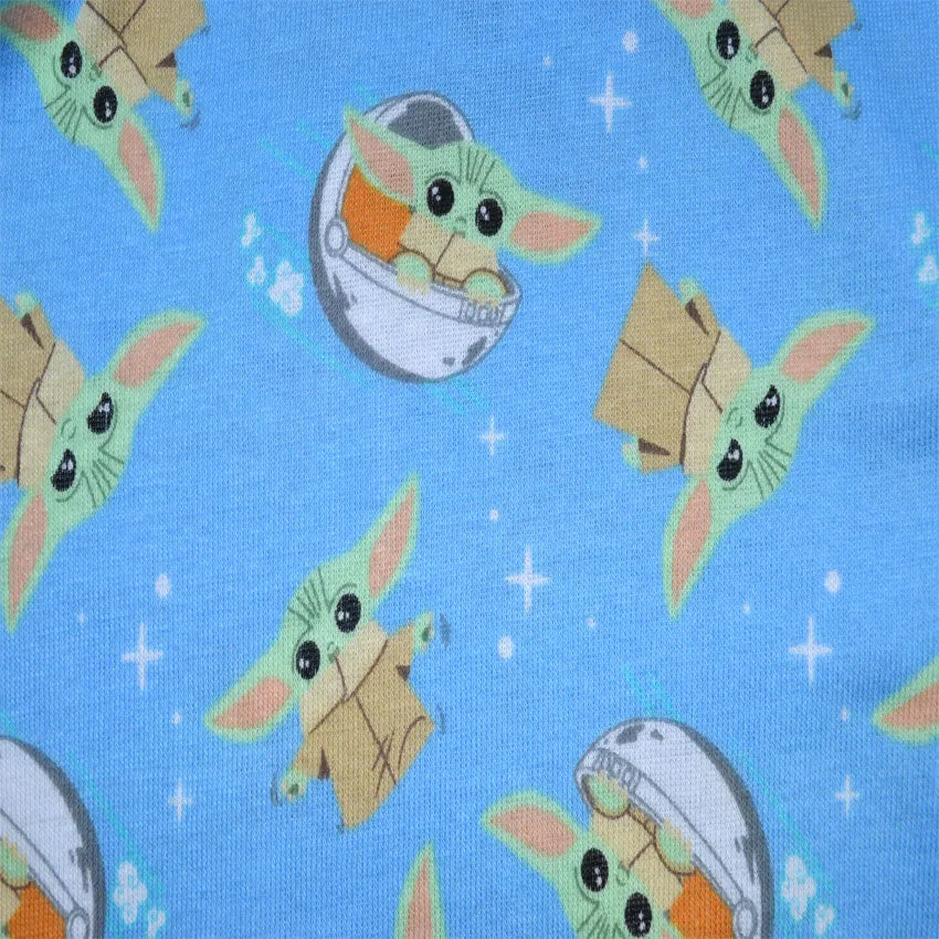 Star Wars Mandalorian Cute Side 4 Piece Cotton Toddler Pajama