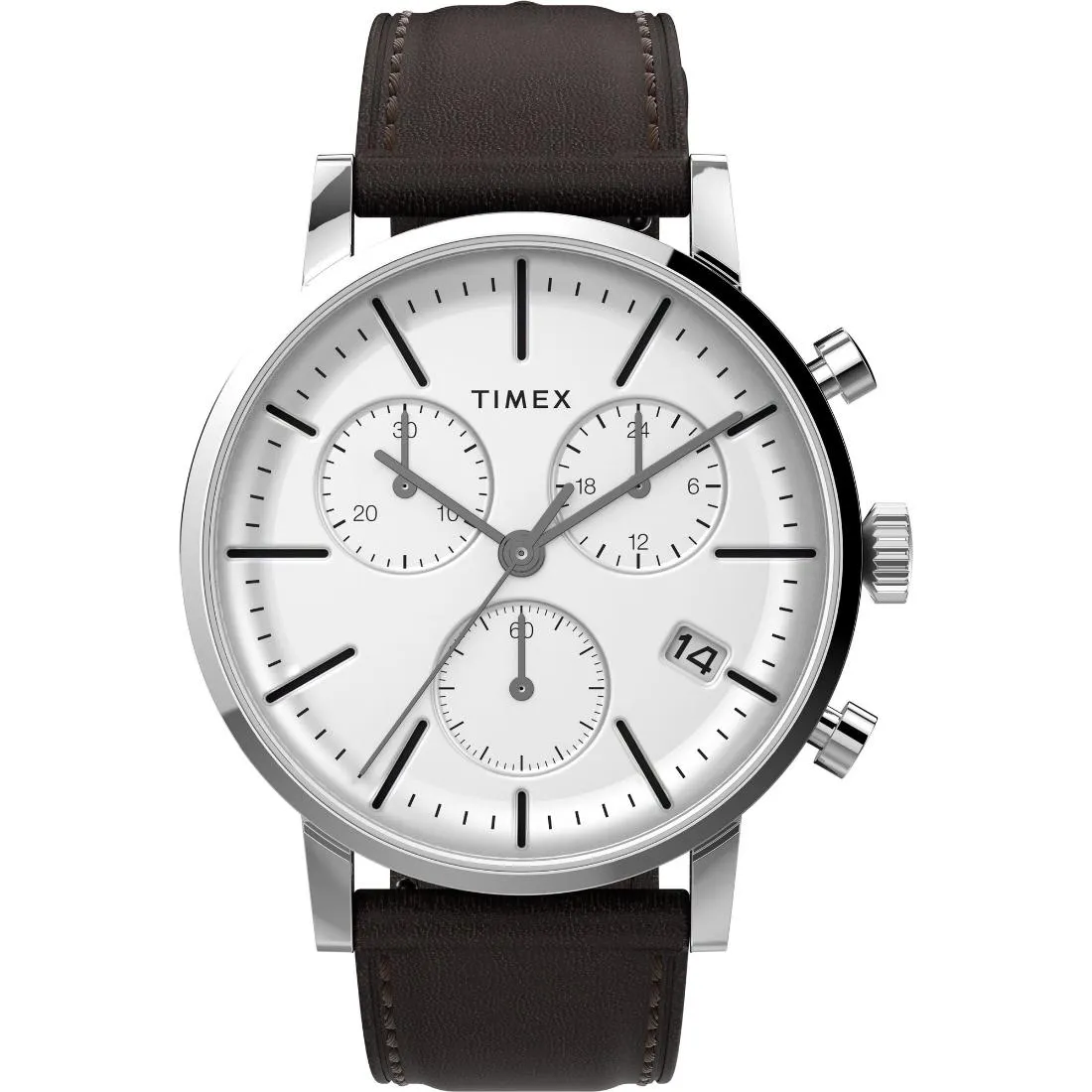 Timex Men 40 mm Size White Dial Analog Watch -TW2V36600