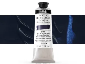 VALLEJO ACRYLIC ARTIST 405: 60 ML. PRUSSIAN BLUE (HUE)
