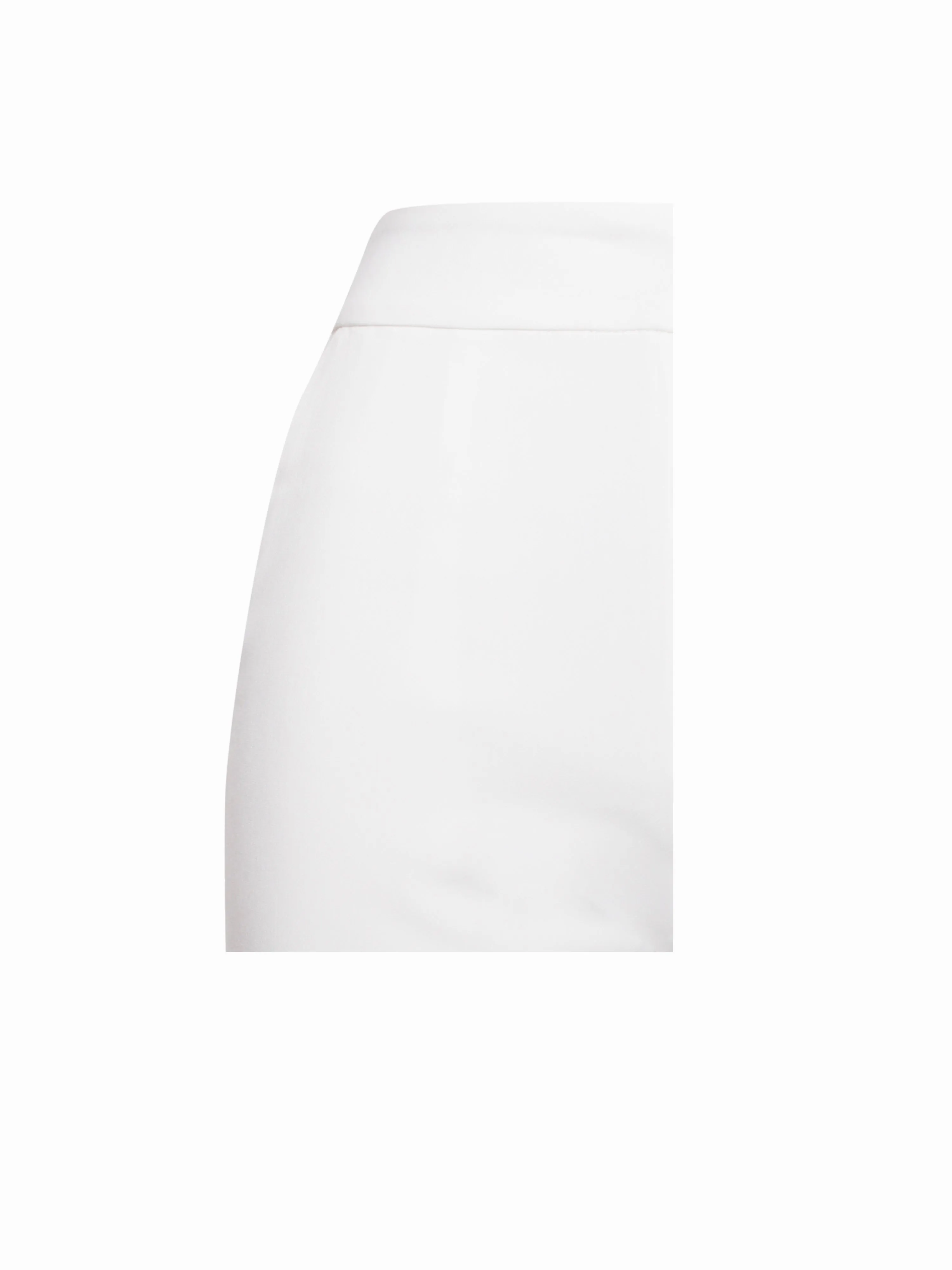 Vayla White Skinny Charming Fit Crepe Trousers