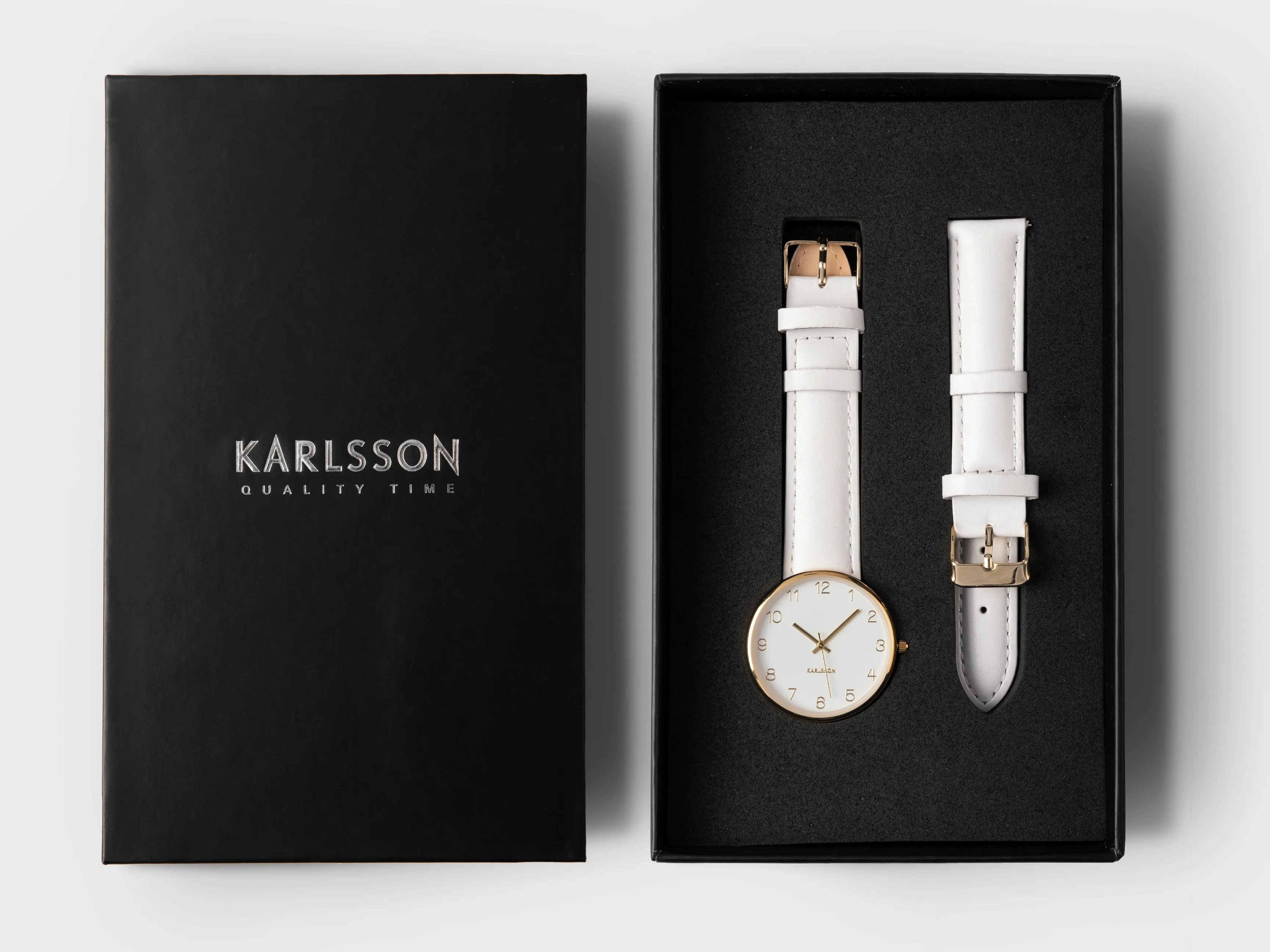 Women's Charm Watch - White