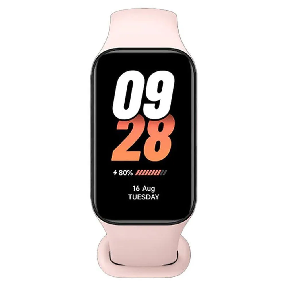 Xiaomi Smart Band 8 Active M2302B1 With Pink TPU Strap