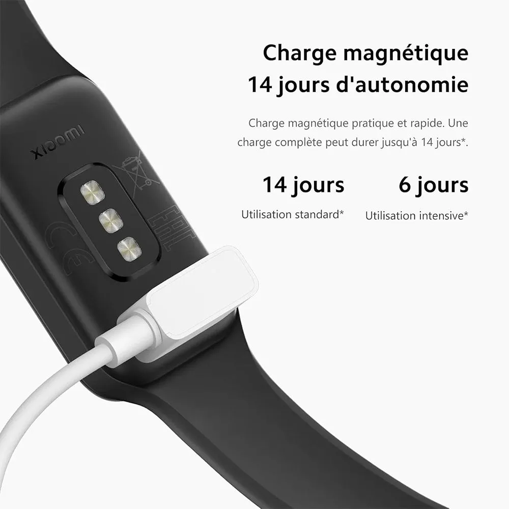 Xiaomi Smart Band 8 Active M2302B1 With Pink TPU Strap