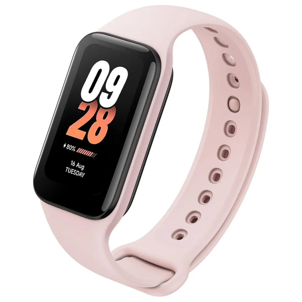 Xiaomi Smart Band 8 Active M2302B1 With Pink TPU Strap