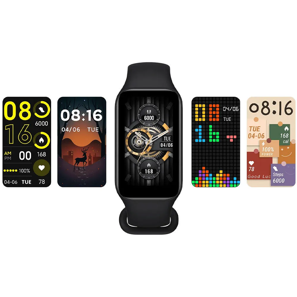 Xiaomi Smart Band 8 Active M2302B1 With Pink TPU Strap