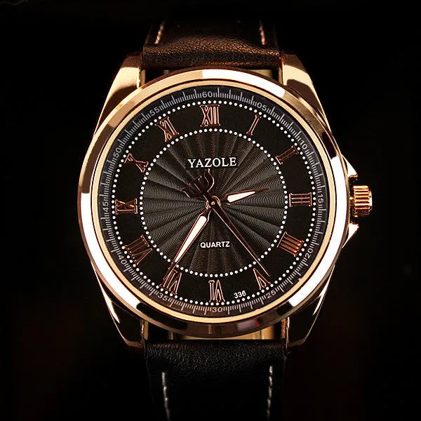 YAZOLE Quartz Watch Men Top Brand Luxury Famous Wristwatches Male Clock Wrist Watch 2016 Quartz-Watch Hodinky Relogio Masculino